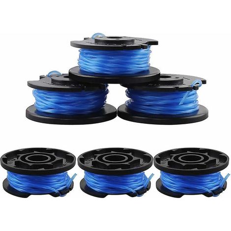 6 Pices Bobine Coupe Fil Ryobi Bobines De Rechange Pour Cble D'alimentation Automatique Ryobi One + Ac14rl3a-18v 24v 40v Ryobi Bobines De Fil Pour