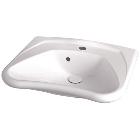 Lavabo suspendu ViCare PMR 60x49cm (1/3)