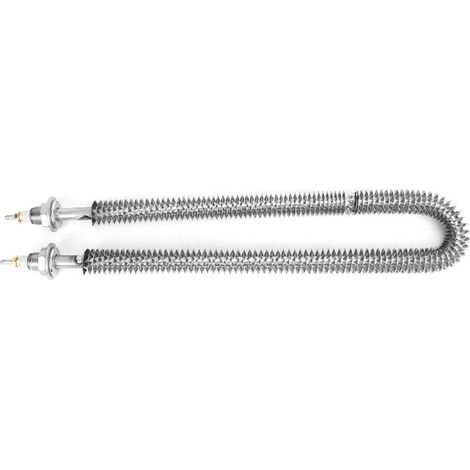 Fin-type heat-pile, high-temperature resistant stainless steel thermal efficiency, 400 mm U-shaped for oven cooking chambers (1/5)