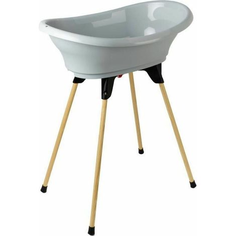 THERMOBABY VASCO Charming Gray Bathtub Kit: Bathtub + Feet + Drain Hose (1/3)
