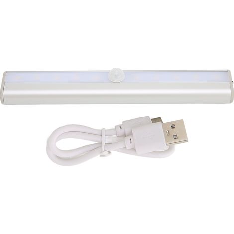 Lampe de détection de mouvement à lumière chaude, 10 LEDs rechargeable pour personnes âgées et femmes enceintes (1/5)