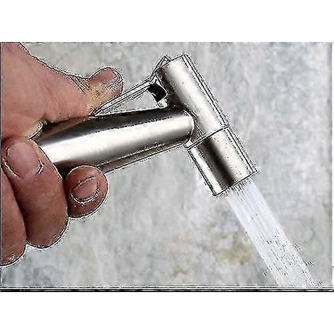 Pommeau de douche à main économique en eau avec buse de pulvérisation facile à nettoyer - Douchette universelle pour le bain, cadeau idéal (1/4)