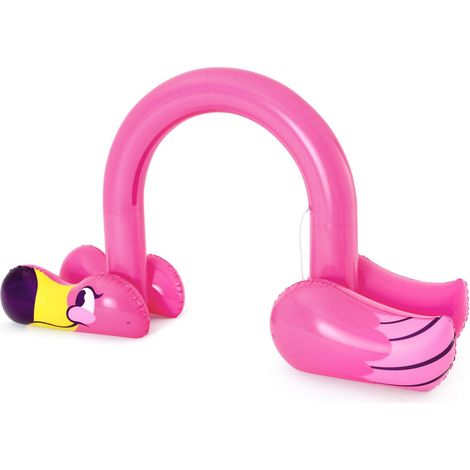 Großer Gartensprenger Bestway Jumbo Flamingo 340 x 110 x 193 cm (1/5)