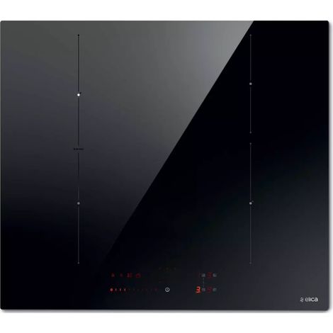 Elica RATIO 604 PLUS. Colore del prodotto: Nero, Posizionamento dell'apparecchio: Superficie piana, Dimensione della larghezza del piano cottura: 59 cm. Tipo di controllo: Touch, Posiz... - PRF0183903