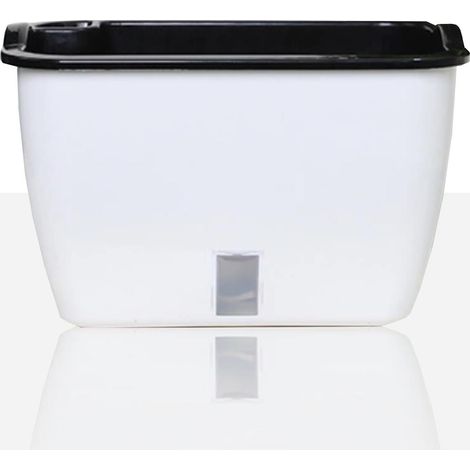 Selbstbewässernder Topf für drinnen und draußen 32x22,5x19,5 Tulle Small (1/5)