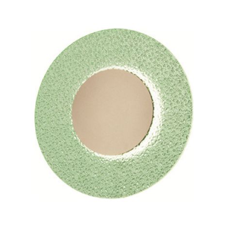 Applique LED CANDY D25 cm in metallo Oro e vetro graniglia Verde (1/3)
