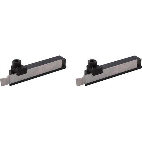 2X Porte-Outil de TronçOnnage avec Lame de TronçOnnage SIEG S : 10145 Outil de TronçOnnage et Lame de Coupe 10 mm (1/5)
