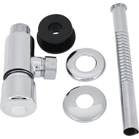 Valve de chasse d'eau en alliage de Zinc, Durable, bureau, htel, salle de bains, toilettes, outil de chasse à pression manuelle (1/5)