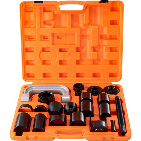 Mophorn Kit de prensa para rótulas de, juego de herramientas de 23 piezas, herramientas de extracción e instalación C-Press para vehículos 2WD/4WD, kit de reparación automotriz de alta resistencia