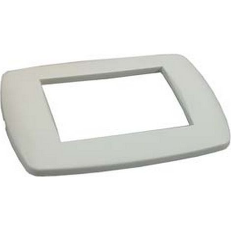 15PZ PLACCA 3 POSTI "MILLENNIUM" BIANCA - 3 posti - mm.123x84h.(7843.T.B)