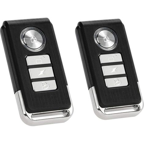 2-pack remote control, compatible with the alarm systems M64 / M641 / M642 / M70 / M701 / M702 / Z07 / Z08 / Z09