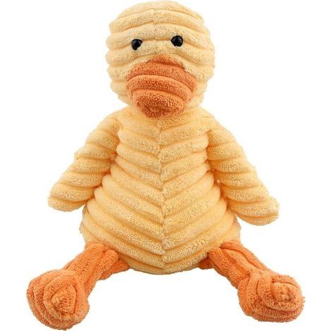 Jouets pour chiens Canard jaune