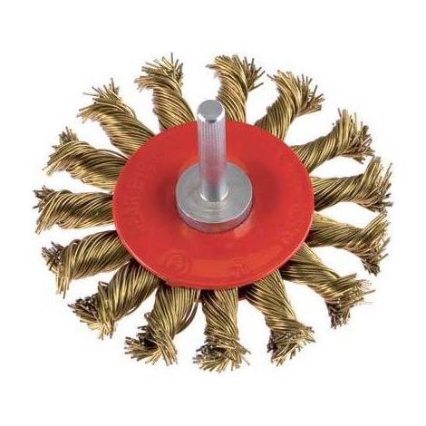 SPAZZOLA ACCIAIO RITORTO CIRCOLARE + GAMBO PG