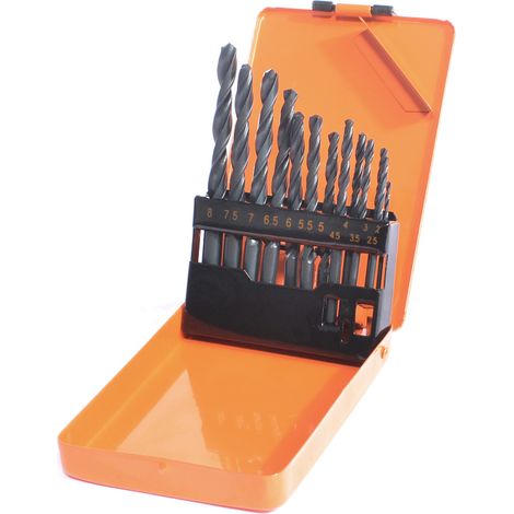 Vaunt Essentials HSS Drill Bit Set 13 Piece in Case Wood Metal Plastics E1324041 (1/5)