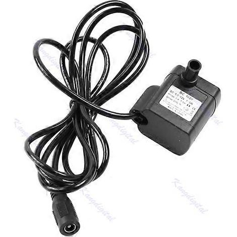 Pompe submersible CC 3W 5,5V-12V, adaptée aux aquariums, bassins à poissons, fontaines, étangs, etc. (1/5)