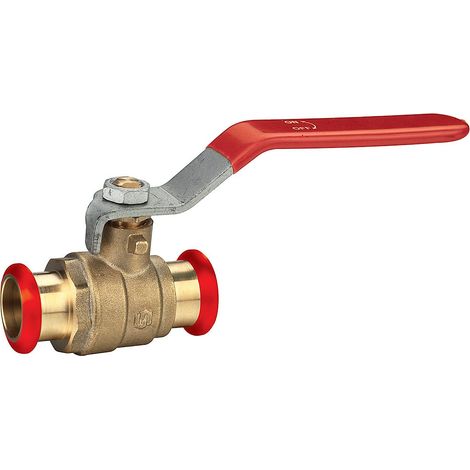 Vanne électrozinguée à sertir SERTIsteel Carbone - Empreinte M Ø15 mm