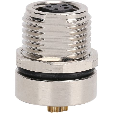 Connecteur étanche M8 IP67 5 broches, prise femelle à montage sur panneau, adaptateur M8FS5 (1/5)