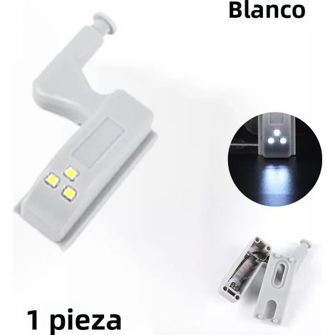 Lot de 1 lampes LED à détecteur de mouvement, blanches, pour portes d'armoires et cuisines (1/5)