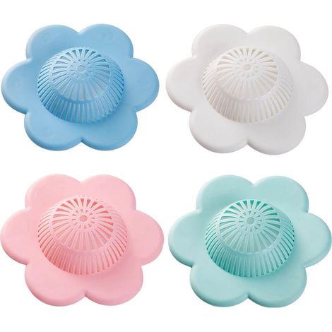 Drain Protector - 3 Inch Inner Diameter - 5 Inch Outer Diameter - Dome Shape - For Bathtub And Shower - PVC - 1 Piece (1/5)