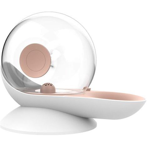 Fontaine pour Chat Chien, Distributeur d'eau avec Filtre Robinet, Silencieuse Fontaine à Eau pour Chats Chien Potable Transparente avec Pompe Super, Fontaine d'eau2,8L (Pink) (1/5)