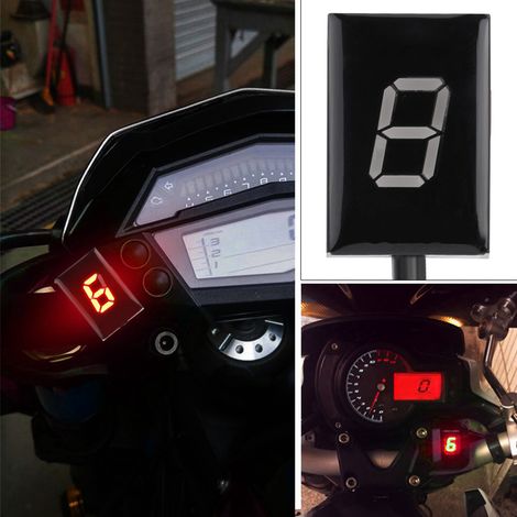 Suzuki Intruder 800 V Strom GSXR 600 Voyant Vitesse N-6 Compteur Rapport ECU Connecteur Moto (1/5)