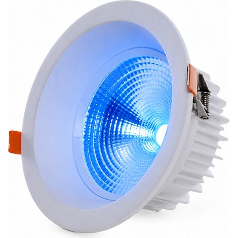 LED-Rundstrahler, 18 W, 2520 lm, blendfrei, UGR19, 40.000 h Lebensdauer, blaues Licht (1/5)