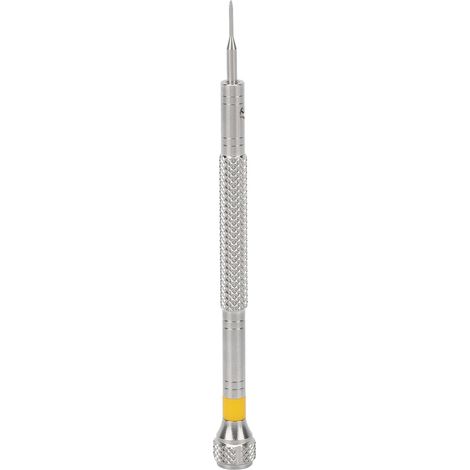 Outils de réparation de montres : tournevis plat tout acier, tournevis de précision, 0,8 mm. (1/5)
