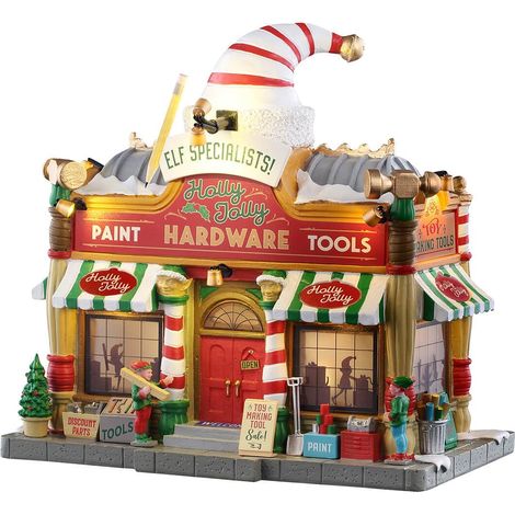 Lemax Holly Jolly Hardware B/O 4.5V 55321 Villaggio di Natale (1/3)