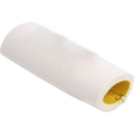 Tuyau d'air de plongée KEEP DIVING 5 mm, manchon pour gilet de sauvetage, ligne de plongée sous-marine, étui de protection pour gilet de sauvetage, blanc/jaune (1/5)