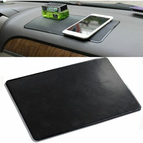 Tapis en PVC Auto antidérapant pour tableau de bord de voiture, 27x15CM, coussin de Gel collant pour support de lunettes de de téléphone, intérieur de voiture,STAR.L (1/5)