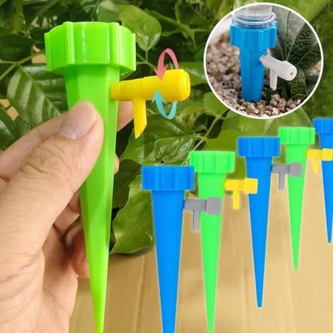 Arrosage,Système d'irrigation goutte-à-goutte automatique,dispositif de goutte-à-goutte pour plantes de jardin et - Type 12pcs blue (1/3)