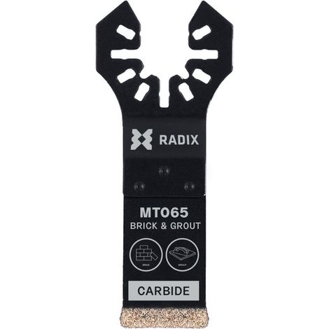 Lame multitool - Radix - Carbure - 30 x 20 mm - 40-50 grit (1/3)