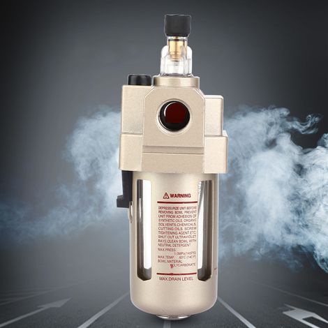 Filtre de purge pour compresseur d'air 3/8" AL3000-03, séparateur d'humidité et piège à eau (1/5)