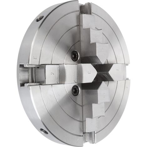 Kit d'accessoires pour mandrin de tour 6 pouces à 4 mors 1 pouce x 8 filets par pouce en acier allié, à centrage automatique (1/5)