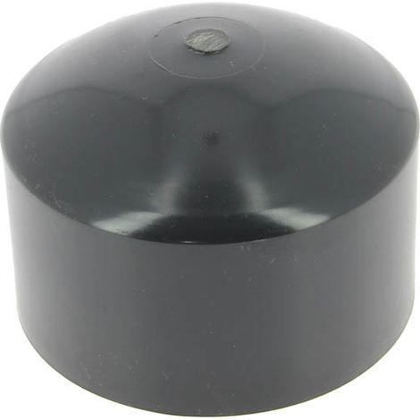 Nicoll – Bouchon PVC pression femelle Ø90 – Raccord d'évacuation pour réseaux d'eau froide – Pression PN10 – Installation facile avec colle à solvant