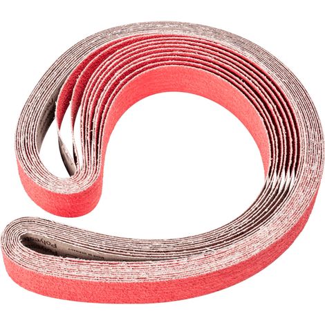PFERD TOOLS Keramikkorn Schleifband BA 50x2000mm CO-COOL36 für Edelstahl-Schliff mit Bandschleifer 10 Stk (1/5)