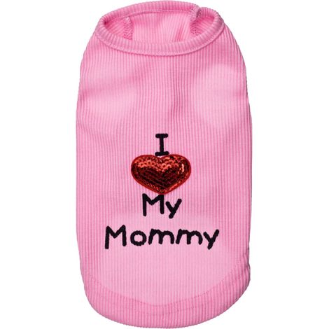 Pet Clothes - Winter Vest For Small Dogs - Polyester - Blue - XS (Bust 30 cm, Length 19 cm, Neck 20 cm)