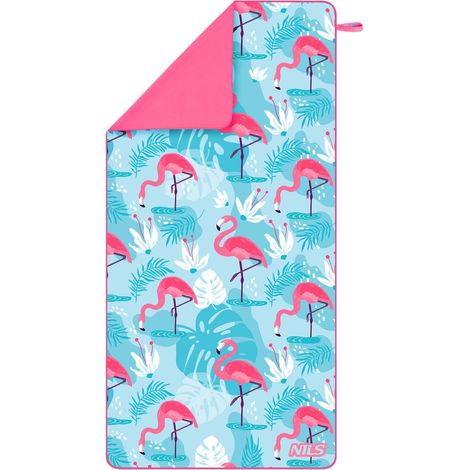 Mikrofaserhandtuch Flamingo Print 160x80 cm (1/5)