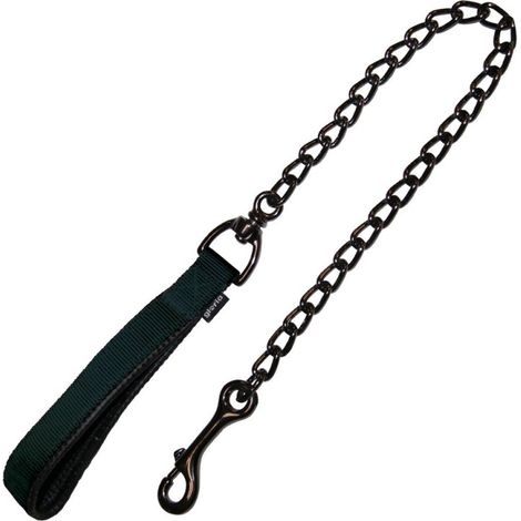Laisse pour Chien Gloria Classic 3mm x 120 cm Noir