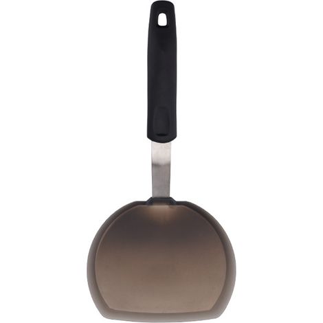 1 Grattoir en silicone Divers accessoire de portail, résistant à 315 °C, flexible, avec renfort acier inoxydable, idéal pour omelettes et hamburgers (1/5)
