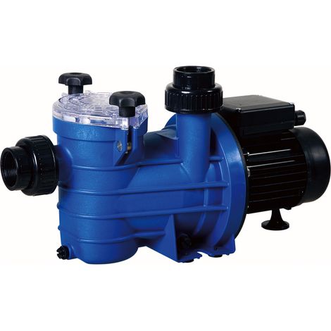 Pompe pour piscine 0,50 CV – Débit 12 m³/h – Monophasée – Compatible traitement au sel – Préfiltre à grande capacité – Hydroswim