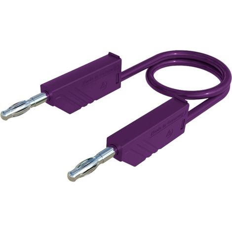 Hirschmann Test & Measurement MLN 25/2,5 VI Cordon de mesure Banane mâle 4 mm Banane mâle 4 mm 25.00 (1/2)