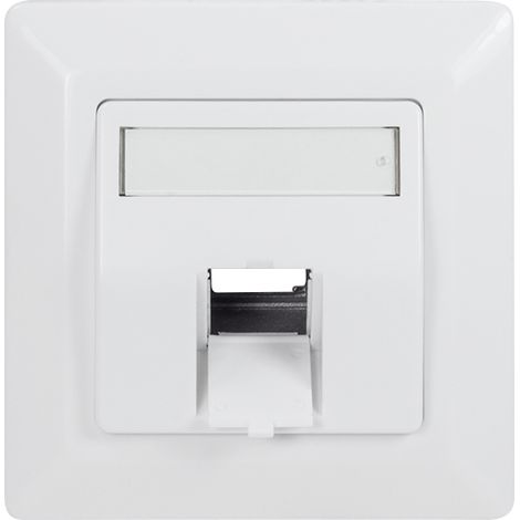 LogiLink NK4026 placa de pared y cubierta de interruptor Blanco (1/3)