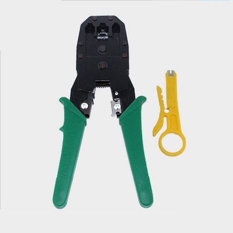Pince à sertir pour prises réseau RJ45/11, 8P8C, 6P6C, 4P4C1 St