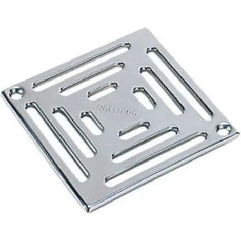 DALLMER Grille EN 140, 5 mm haut, 140 x 140 mm, 501219