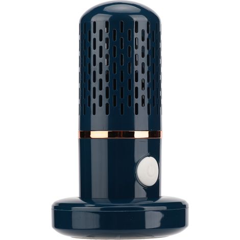 Tragbarer Obst- und Gemüsereiniger, multifunktionaler, kabelloser, per USB aufladbarer Luftreiniger in Kapselform, mit integriertem Akku, blau (1/5)