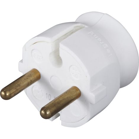 LEGRAND clavija lateral 16a eti blanco , Clavija extraplana 16A Salida lateral Fijación mediante abrazadera Color: blanco. (1/2)