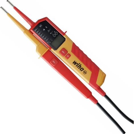Testeur de Tension et de Continuité 0.5 - 1 000 V AC CAT IV avec 2X Piles AAA Incluses