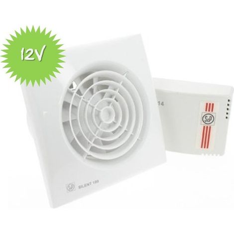 Lüfter 95 m³/h 12V Silent 100 Stück - Unelvent