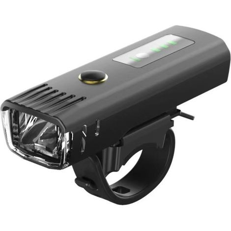 Luce per bici IPSXP, 6.000 lumen, autonomia fino a 14 ore, impermeabile IPX6, funzione batteria esterna, ricarica USB, illuminazione anteriore e posteriore, 5 modalità, compatibile con tutti i tipi di (1/5)